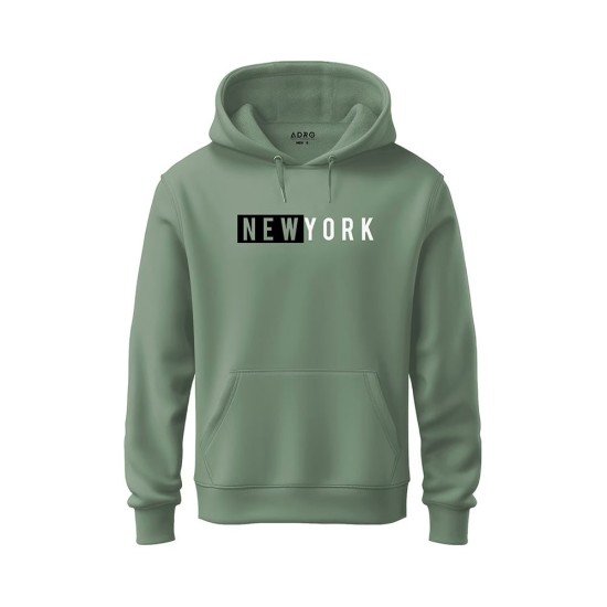 ADRO Men Print Regular Fit Hoodie For Men