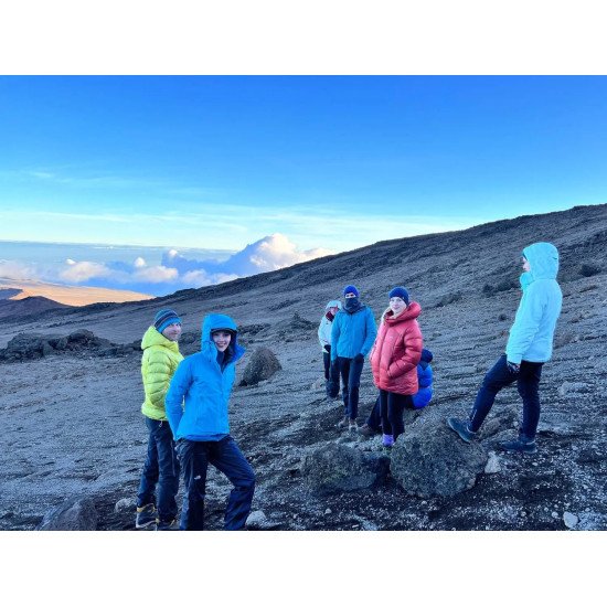 Climbing Kilimanjaro via the Lemosho route
