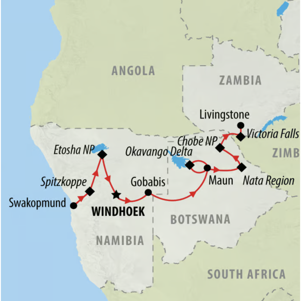 Climbing Kilimanjaro via the Lemosho route