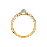 Real Diamond Jewellery Gold Diamond Ring